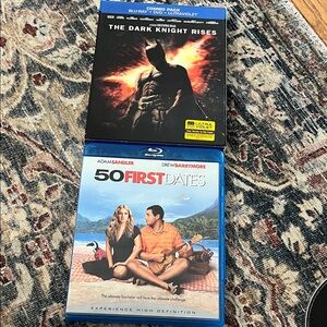 The Dark Knight Rises and 50 First Dates Blu-ray Combo Pack